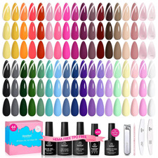 Deal Box 36 Colors Fall Gel Nail Polish Set Hema and TPO Free | Soak off UV Gel