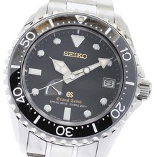SEIKO GRAND SEIKO SBGA031/9R65-0AN0 44mm Titanium Black Dial Diver's Watch #C102 6
