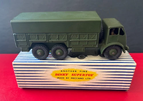 Vintage Dinky Toys 10 Ton Army Truck 622 Diecast Meccano Made in England- NICE