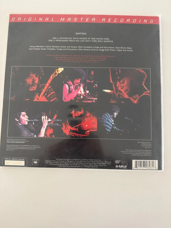Santana - Santana VINYL MFSL 1-303 (2007) Foto 2 de 2