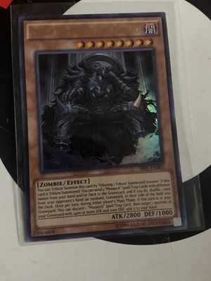 Erebus the Underworld Monarch SR01-EN001 Emperor of Darkness Unlimited