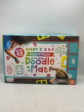 Chuckle And Roar Giant Aqua Draw Doodle Mat 3+ Kids 2’ X 5.5’ 22pc