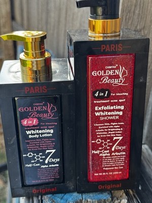 Golden Beauty lotion and shower gel 2 in 1 set