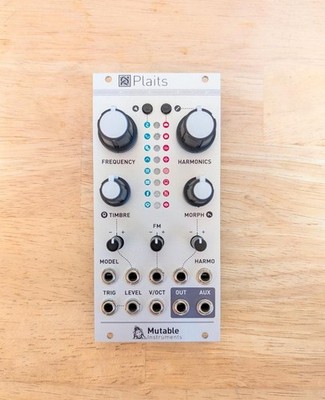 Mutable Instruments Plaits Macro-Oscillator Eurorack Synth Module Fully Working