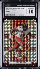 2023 PANINI MOSAIC DRAFT PICKS MOSAIC #31 TYREE WILSON CGC 10 GEM MINT