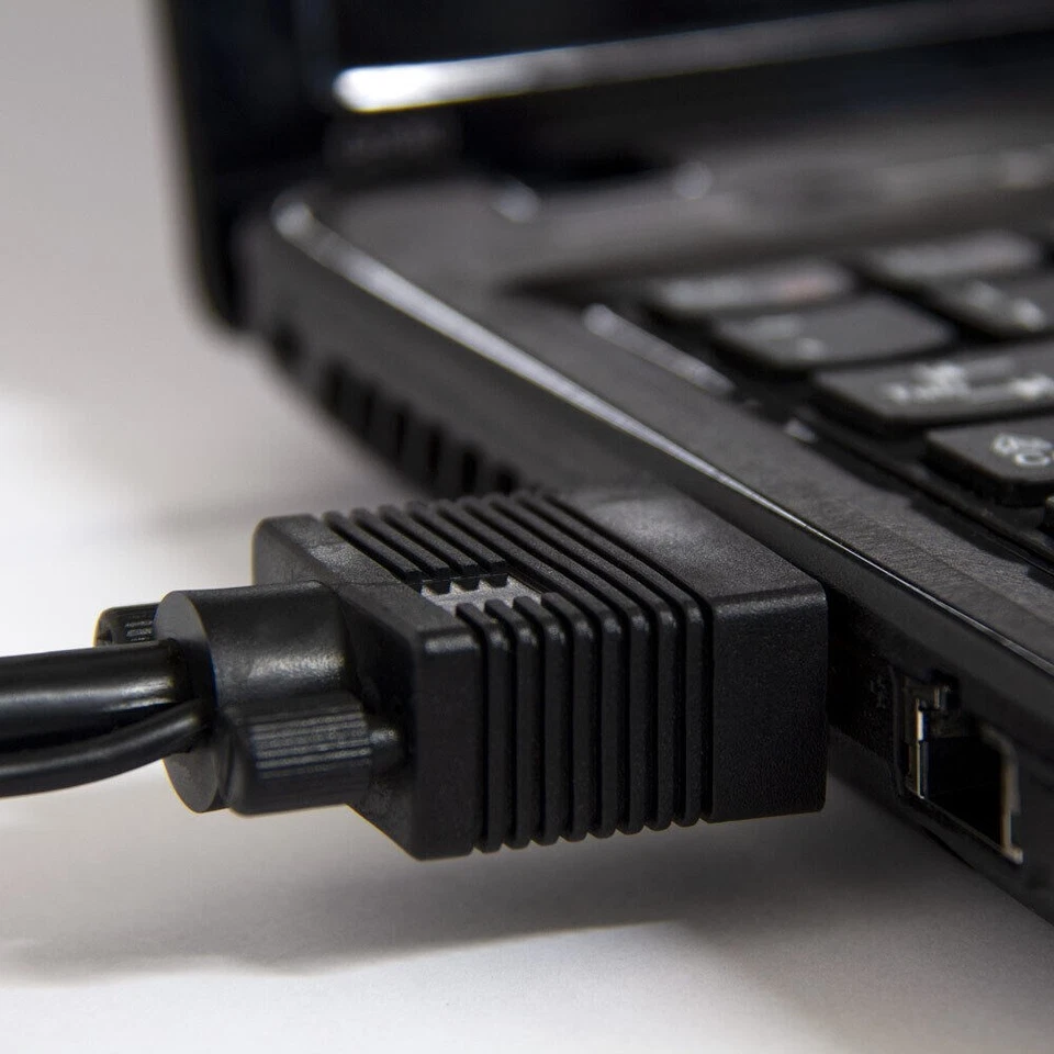 VGA+3.5mm Cable VGA to VGA Cord 3.5mm Audio SVGA Monitor Cord HD15 Video Cable - Image 3 of 4