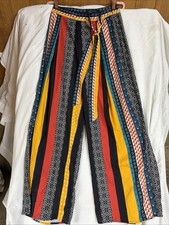 Jealous Tomato women Size S Multicolor Multiprint Pants