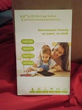 NEW 8.5” LCD Writing Tablet Electronic Drawing Board With Stylus – Erasable, Eco