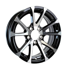 eCustomrim Aluminum Boat Camper Trailer Rim Wheel 5 Lug 13" Avalanche V-Spoke...