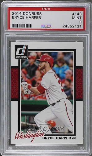 Bryce Harper #143 2014 Donruss card