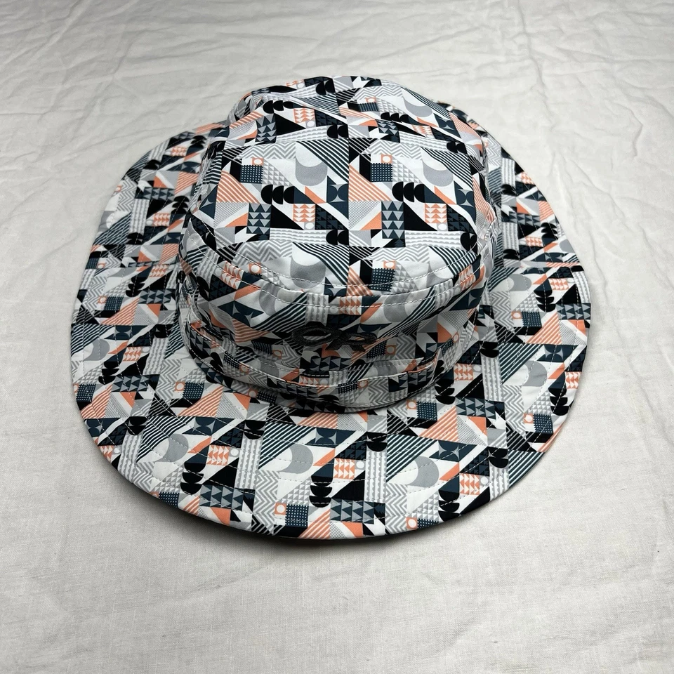 Sombrero para el sol Outdoor Research Helios patrón geométrico talla XL flotante UPF 50+ USADO EN EXCELENTE ESTADO Foto 2 de 4