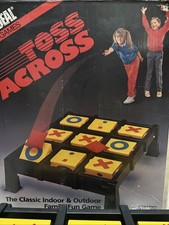 Vintage Ideal Toss Across Game Complete Set   Classic Indoor Outdoor Family Fun