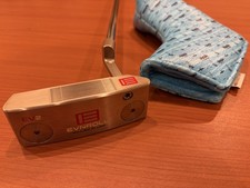 Ex Demo Evnroll EV2 Putter  - 35" Short Plumber  Shaft - White TourTac grip