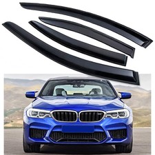 Side Window Visors Wind Deflectors Sun Rain Guards Compatible with 2017-2023 ...