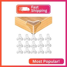 16 PCS Corner Protector Baby T-Shape, Clear Table Corner Protectors Baby Proofin