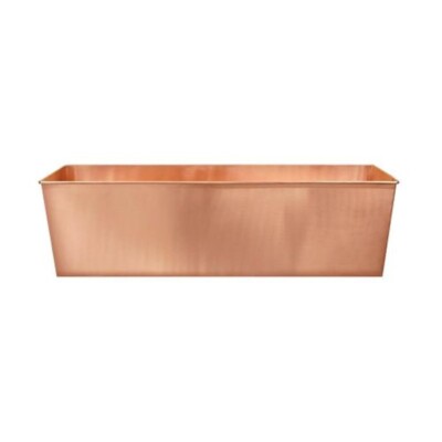 ACHLA Solid Large Flower Box, Satin Copper - C-101