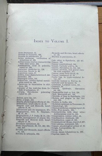 VEREINIGTE STAATEN MEDIZINISCHER INVESTIGATOR - Bände 1 & 2, 1875 WISSENSCHAFTSMEDIZIN REFERENZ - Bild 5 von 12