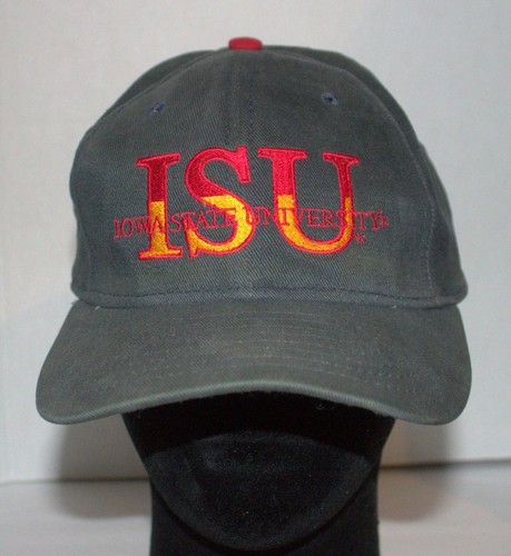 VINTAGE Iowa State Cyclones New Era Snapback W/CUSTOM ISU Embroidery - Picture 3 of 9