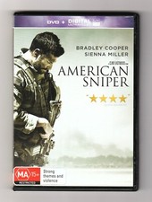 American Sniper DVD Bradley Cooper, Sienna Miller - Very Good