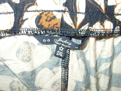 Pantalones de pijama Jockey para mujer XXL 2XL florales - Imagen 4 de 6