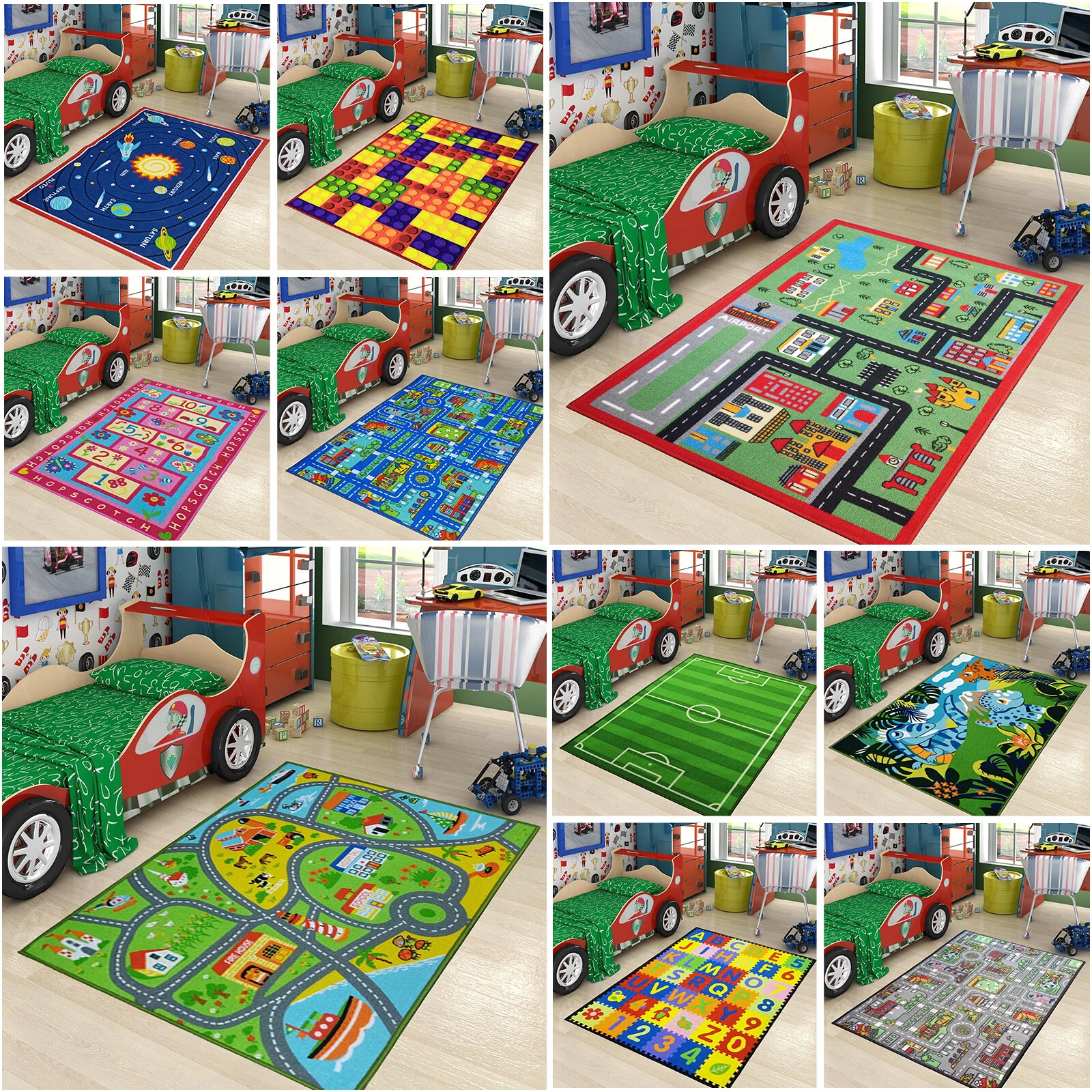 Kids Children Soft Foam Play Mat Toy Mat Themed Floor Rugs Heavy Duty Playmats
Opens in a new window
