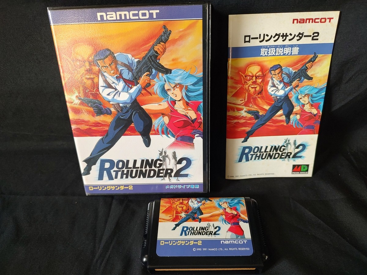 ROLLING THUNDER 2 SEGA MEGA DRIVE (Genesis ) Shooter game