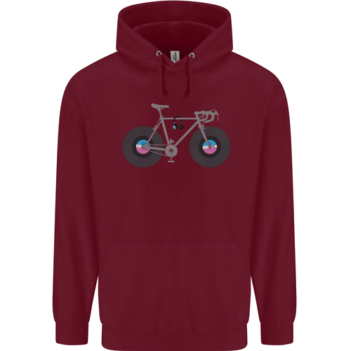 Cycling Music Cyclist Funny Bicycle Bike Childrens Kids Hoodie - Picture 32 of 88