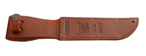 KA-BAR Full-Size Braun Leder USN Scheide NUR 1225S - Bild 7 von 9