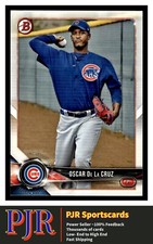 2018 Bowman #BP59 Oscar De La Cruz Chicago Cubs  BUY 4 - 35% OFF
