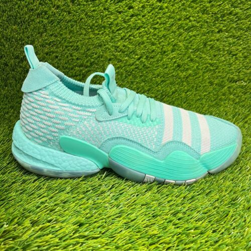 Adidas Trae Young 2 Mens Size 10 Green Blue Athletic Running Shoes Sneakers