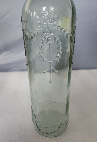 Vidrios Reciclados San Miguel Green Glass Decorative Bottle - Picture 10 of 14