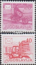 Yougoslavie 2151C,2186C (complète edition) neuf avec gomme originale 1986 servic
