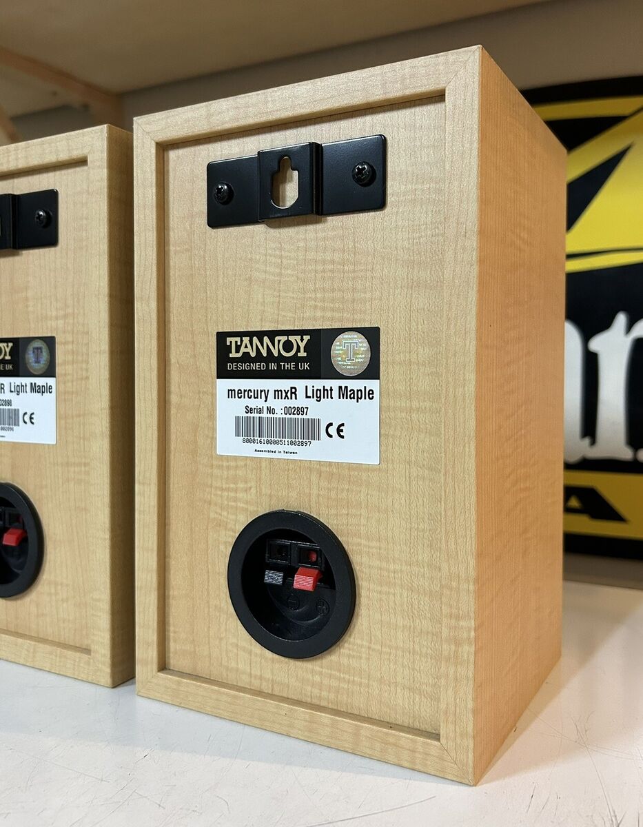 Tannoy Mercury MXR Light Maple Compact Bookshelf Speakers Tannoy Mercury MXR Light Maple Compact Bookshelf Speakers