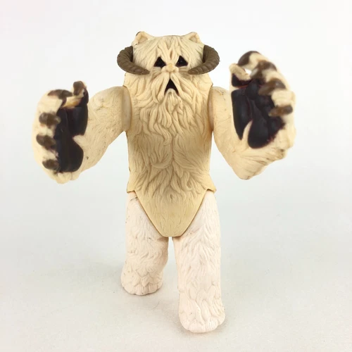 Vintage Star Wars Wampa 1981 Action Figure ESB Hoth Snow Creature White 6"