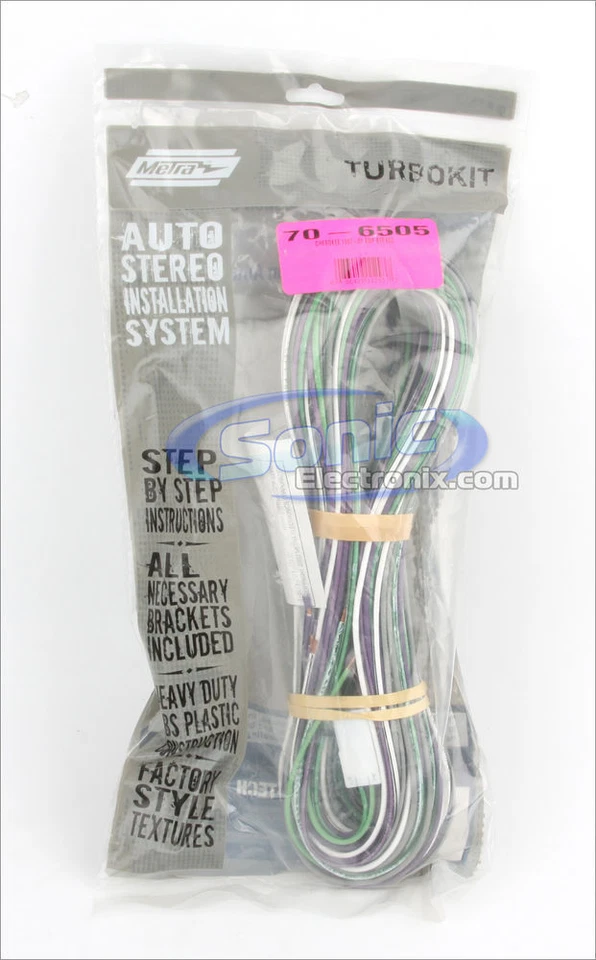 Arnés de derivación amplificador Metra 70-6505 para Jeep Cherokee/Dodge Dakota 1997-04 Foto 2 de 2