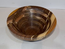 Board Style Segmented Turned Bowl
