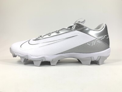Nike Vapor Edge Shark 2 Football Cleats White Silver DH5088