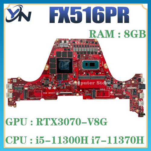 Mainboard For ASUS FX505G FX705GM PX505G MW505G FX86FM PX705G Laptop Motherboard - 第 12/12 張圖片