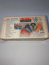 Vintage Coin Counting Tubes - MMF Industries - In Box