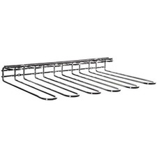 Wall Mounted Under Kitchen Cupboard 5 Row Glass Storage Rack Wine Beer Glasses