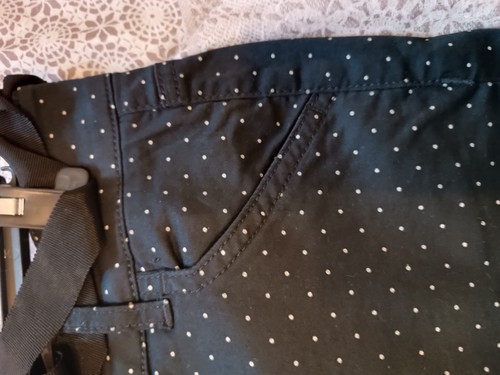 Pantalone nero a pois, marca Motivi taglia 48 PARI AL NUOVO, MAI INDOSSATI. - Foto 2 di 7