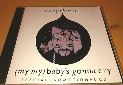 Eurythmics CD hit single My My Babys Gonna Cry promo Annie Lennox remix