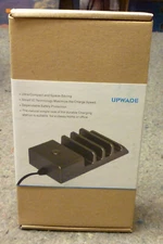 Upwade 4 Port HUB USB Charging Station Desktop Charger Dock For Cellphone Tablet
