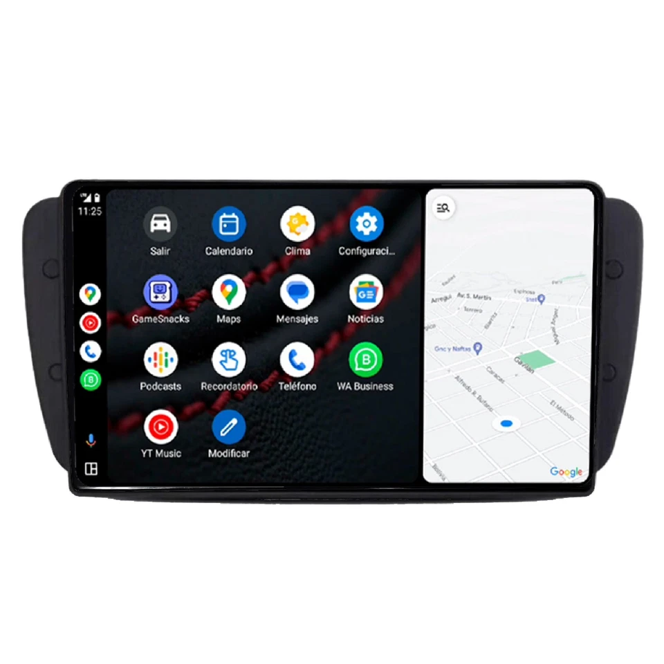 Autoradio Android per Seat Ibiza -Octacore 4GB 64GB -Carplay - Telecamera - Immagine 3 di 4