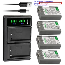 Kastar Battery LTD2 USB Charger for EN-EL9a MH-23 Nikon D40X SLR Digital Camera