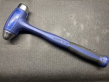 Snap On Tools NEW HBBD40MB 40oz Dead Blow Ball Peen Power Blue Soft Grip Hammer
