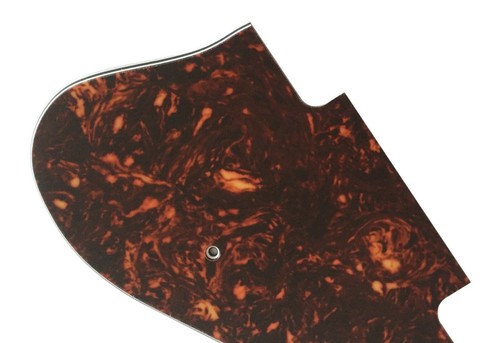 Custom Fits Harmony Rocket H54 H56 Style Guitar Pickguard,4Ply Brown Tortoise - Picture 3 of 4