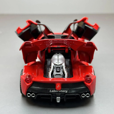 Ferrari Laferrari Diecast Spielzeugauto 1:32 Modell Sound Licht Kinder Geschenk