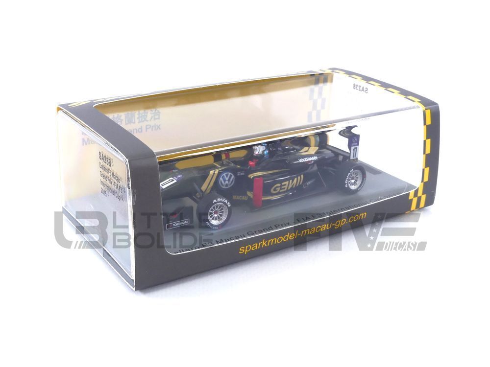 新品 1/43 スパーク ダラーラ F312 2015年 F3 マカオGP優勝車 新品 1/43 スパーク ダラーラ F312 2015年 F3 マカオGP優勝車