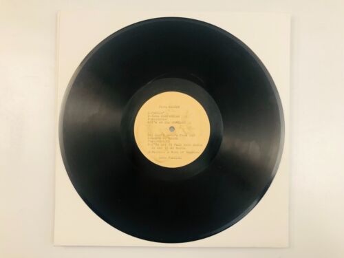 BING CROSBY / HARRY JAMES - 12" aluminum lacquer "acetate"